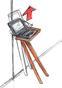 Ein-Bild-Geschichte "Der Ritter"